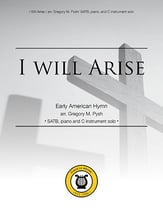 I Will Arise SATB choral sheet music cover